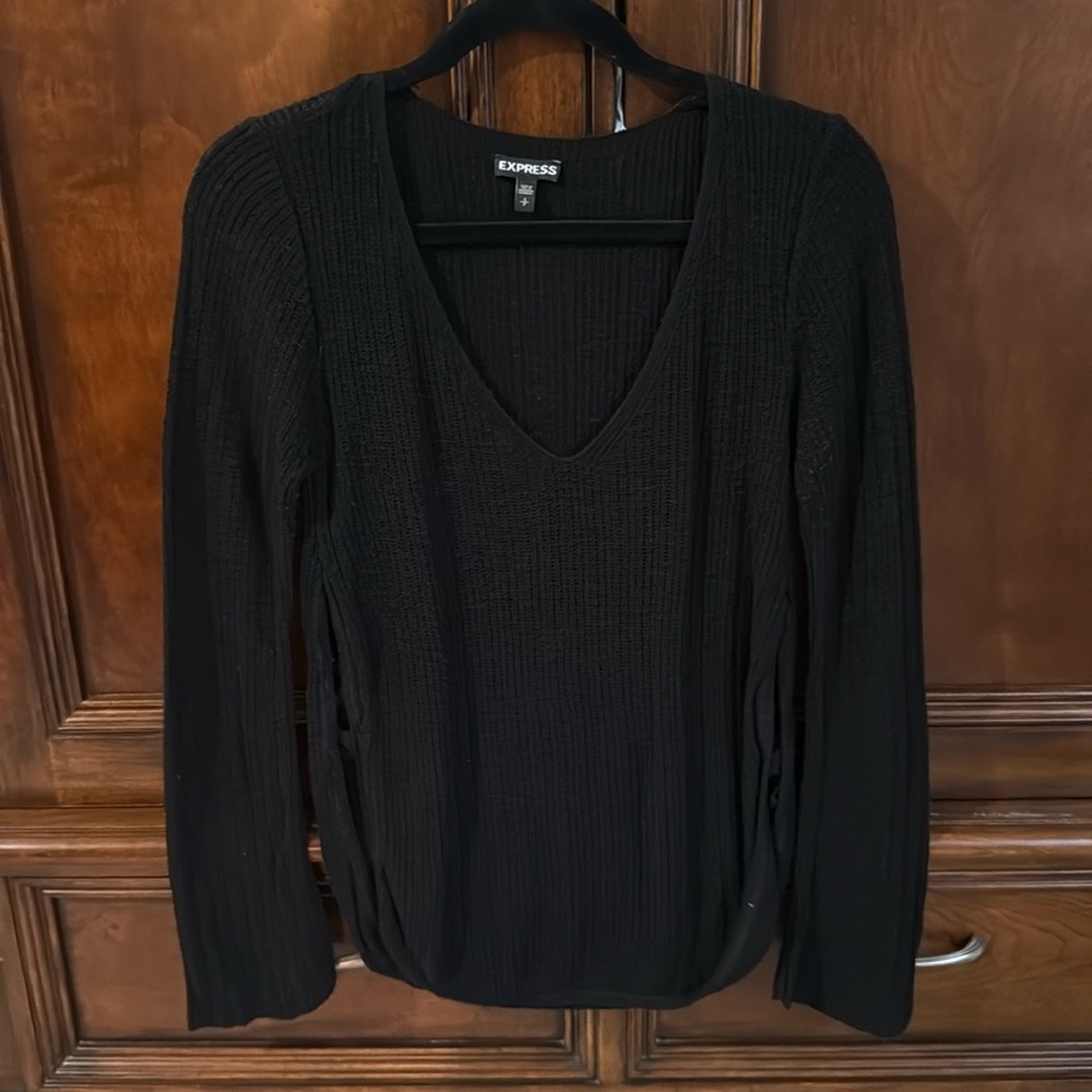 Black sweater from express . In very good condition